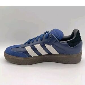 Adidas Men’s Samba XLG Originals Size 7.5 Dark Blue Gum |IE9179|